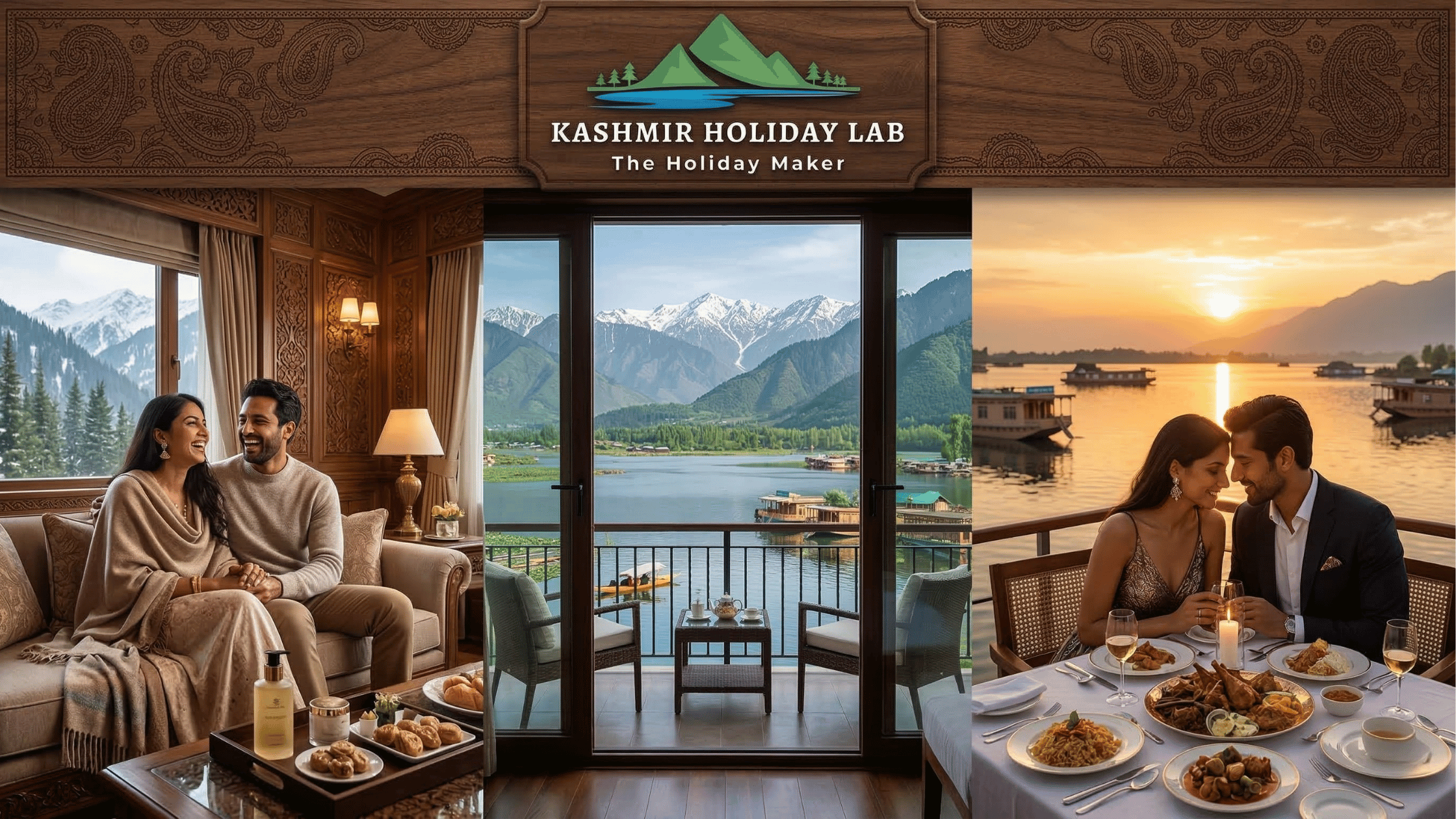 5-Star Kashmir Luxury Tour Packages with Hotel Stays