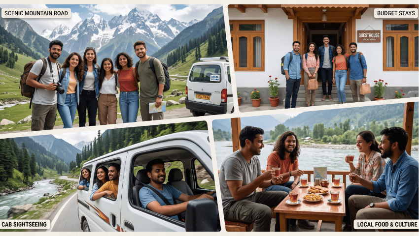 5 Nights 6 days Kashmir itinerary