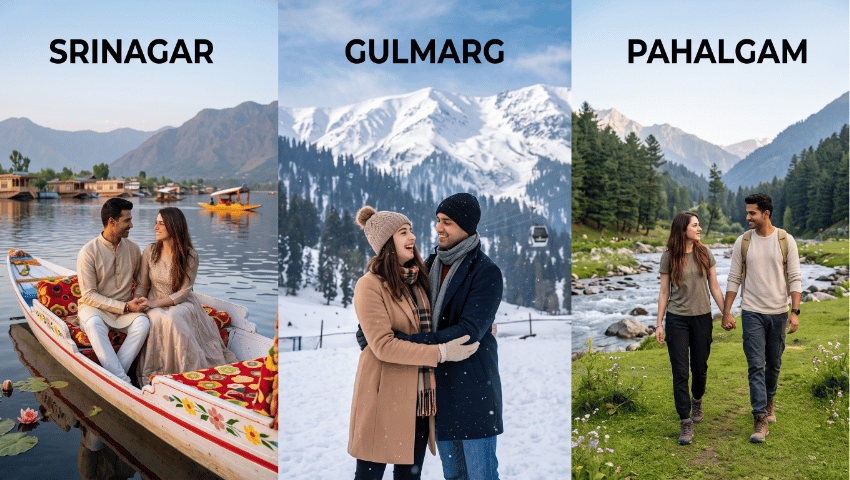Plan the perfect Kashmir trip for couple